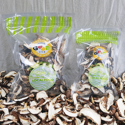 [은산줄기농원]<br>GAP 원목 표고 건슬라이스 100g/200g