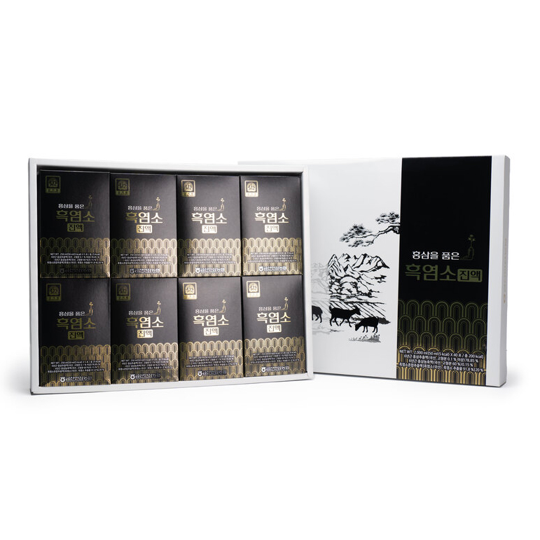 [금산인삼농업협동조합] <br>홍삼을 품은 흑염소진액 (50ml x 40포)