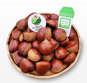 [주암농원]</br>🌰청정한 숲 충남 부여 유기농 알밤1kg 햇밤