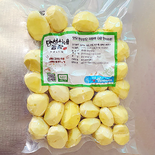 [만석이네농장]<br>약품처리 안한 깐밤 1kg(대) GAP