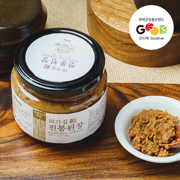 [외가집]<br>국산콩 맛있는 집된장 시골 재래식 전통된장 500g/1kg